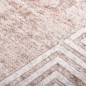 vidaXL Alfombra lavable antideslizante beige 80x150 cm vidaXL Alfombra lavable antideslizante beige 80x150 cm