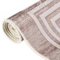 vidaXL Alfombra lavable antideslizante beige 80x150 cm vidaXL Alfombra lavable antideslizante beige 80x150 cm
