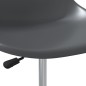 vidaXL Sillas de comedor giratorias 4 unidades PP gris vidaXL Sillas de comedor giratorias 4 unidades PP gris