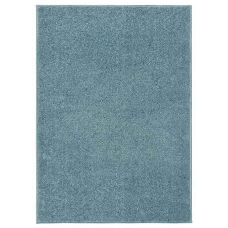 vidaXL Alfombra de pelo corto azul 240x340 cm vidaXL Alfombra de pelo corto azul 240x340 cm