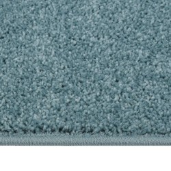 vidaXL Alfombra de pelo corto azul 240x340 cm