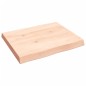 vidaXL Tablero de mesa madera maciza borde natural 60x50x(2-6) cm vidaXL Tablero de mesa madera maciza borde natural 60x50x(2-6) cm