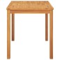 vidaXL Mesa de comedor de jardín madera maciza de teca 120x70x77 cm vidaXL Mesa de comedor de jardín madera maciza de teca 120x70x77 cm