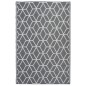 Esschert Design Alfombra de exterior 180x121 cm gris y blanco OC25 Esschert Design Alfombra de exterior 180x121 cm gris y blanco OC25