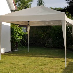 HI Capa de fiesta plegable beige 3x3 m