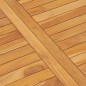 vidaXL Mesa de comedor de jardín madera maciza de teca 120x70x77 cm vidaXL Mesa de comedor de jardín madera maciza de teca 120x70x77 cm