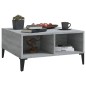 vidaXL Mesa de centro madera de ingeniería gris Sonoma 60x60x30 cm vidaXL Mesa de centro madera de ingeniería gris Sonoma 60x60x30 cm