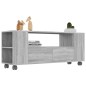 vidaXL Mueble de TV madera contrachapada gris Sonoma 120x35x48 cm vidaXL Mueble de TV madera contrachapada gris Sonoma 120x35x48 cm