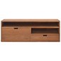 vidaXL Mueble de TV madera maciza de teca 110x30x40 cm vidaXL Mueble de TV madera maciza de teca 110x30x40 cm