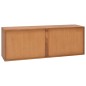 vidaXL Mueble de TV madera maciza de teca 110x30x40 cm vidaXL Mueble de TV madera maciza de teca 110x30x40 cm