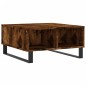 vidaXL Mesa de centro madera de ingeniería roble ahumado 60x60x30 cm vidaXL Mesa de centro madera de ingeniería roble ahumado 60x60x30 cm