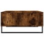 vidaXL Mesa de centro madera de ingeniería roble ahumado 60x60x30 cm vidaXL Mesa de centro madera de ingeniería roble ahumado 60x60x30 cm