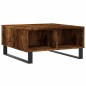 vidaXL Mesa de centro madera de ingeniería roble ahumado 60x60x30 cm vidaXL Mesa de centro madera de ingeniería roble ahumado 60x60x30 cm