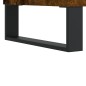 vidaXL Mesa de centro madera de ingeniería roble ahumado 60x60x30 cm vidaXL Mesa de centro madera de ingeniería roble ahumado 60x60x30 cm