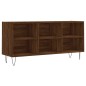 vidaXL Mueble de TV madera de ingeniería marrón roble 103,5x30x50 cm vidaXL Mueble de TV madera de ingeniería marrón roble 103,5x30x50 cm
