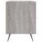 vidaXL Mesitas noche 2 uds madera ingeniería gris Sonoma 40x35x47,5 cm vidaXL Mesitas noche 2 uds madera ingeniería gris Sonoma 40x35x47,5 cm