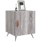vidaXL Mesitas noche 2 uds madera ingeniería gris Sonoma 40x40x50 cm vidaXL Mesitas noche 2 uds madera ingeniería gris Sonoma 40x40x50 cm