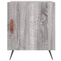 vidaXL Mesitas noche 2 uds madera ingeniería gris Sonoma 40x40x50 cm vidaXL Mesitas noche 2 uds madera ingeniería gris Sonoma 40x40x50 cm