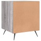 vidaXL Mesitas noche 2 uds madera ingeniería gris Sonoma 40x40x50 cm vidaXL Mesitas noche 2 uds madera ingeniería gris Sonoma 40x40x50 cm