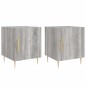 vidaXL Mesitas noche 2 uds madera ingeniería gris Sonoma 40x40x50 cm vidaXL Mesitas noche 2 uds madera ingeniería gris Sonoma 40x40x50 cm