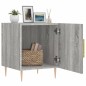 vidaXL Mesitas noche 2 uds madera ingeniería gris Sonoma 40x40x50 cm vidaXL Mesitas noche 2 uds madera ingeniería gris Sonoma 40x40x50 cm