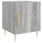 vidaXL Mesitas noche 2 uds madera ingeniería gris Sonoma 40x40x50 cm vidaXL Mesitas noche 2 uds madera ingeniería gris Sonoma 40x40x50 cm