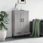 vidaXL Aparador alto madera de ingeniería gris Sonoma 69,5x31x115 cm vidaXL Aparador alto madera de ingeniería gris Sonoma 69,5x31x115 cm
