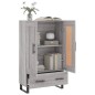 vidaXL Aparador alto madera de ingeniería gris Sonoma 69,5x31x115 cm vidaXL Aparador alto madera de ingeniería gris Sonoma 69,5x31x115 cm