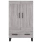 vidaXL Aparador alto madera de ingeniería gris Sonoma 69,5x31x115 cm vidaXL Aparador alto madera de ingeniería gris Sonoma 69,5x31x115 cm