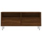 vidaXL Mueble de TV madera contrachapada marrón roble 100x34,5x44,5 cm vidaXL Mueble de TV madera contrachapada marrón roble 100x34,5x44,5 cm