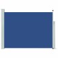 vidaXL Toldo lateral retráctil de jardín azul 100x500 cm vidaXL Toldo lateral retráctil de jardín azul 100x500 cm