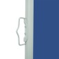 vidaXL Toldo lateral retráctil de jardín azul 100x500 cm vidaXL Toldo lateral retráctil de jardín azul 100x500 cm