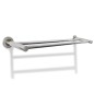 vidaXL Toallero de acero inoxidable 2 tubos vidaXL Toallero de acero inoxidable 2 tubos