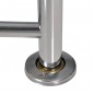 vidaXL Toallero de acero inoxidable 2 tubos vidaXL Toallero de acero inoxidable 2 tubos