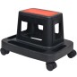 vidaXL Taburete para mecánicos giratorio con almacenamiento 150 kg vidaXL Taburete para mecánicos giratorio con almacenamiento 150 kg