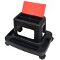vidaXL Taburete para mecánicos giratorio con almacenamiento 150 kg vidaXL Taburete para mecánicos giratorio con almacenamiento 150 kg