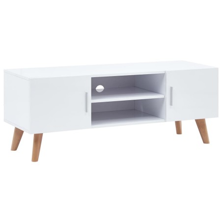 vidaXL Mueble para el televisor 120x40x46 cm MDF blanco