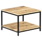 vidaXL Mesa de centro de madera maciza de mango 60x60x45 cm vidaXL Mesa de centro de madera maciza de mango 60x60x45 cm