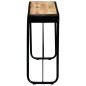 vidaXL Mesa consola de madera maciza de mango sin tratar 140x35x76 cm vidaXL Mesa consola de madera maciza de mango sin tratar 140x35x76 cm