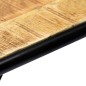 vidaXL Mesa consola de madera maciza de mango sin tratar 140x35x76 cm vidaXL Mesa consola de madera maciza de mango sin tratar 140x35x76 cm