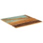 vidaXL Tablero mesa cuadrada madera reciclada maciza 70x70 cm 15-16 mm vidaXL Tablero mesa cuadrada madera reciclada maciza 70x70 cm 15-16 mm
