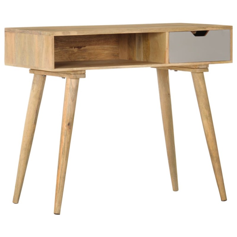 vidaXL Mesa consola de madera maciza de mango 89x44x76 cm vidaXL Mesa consola de madera maciza de mango 89x44x76 cm