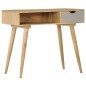 vidaXL Mesa consola de madera maciza de mango 89x44x76 cm vidaXL Mesa consola de madera maciza de mango 89x44x76 cm
