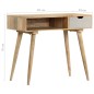 vidaXL Mesa consola de madera maciza de mango 89x44x76 cm vidaXL Mesa consola de madera maciza de mango 89x44x76 cm