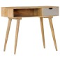 vidaXL Mesa consola de madera maciza de mango 89x44x76 cm vidaXL Mesa consola de madera maciza de mango 89x44x76 cm