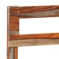 vidaXL Estructura de cama de madera maciza de sheesham 200x200 cm
