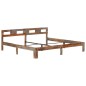 vidaXL Estructura de cama de madera maciza de sheesham 200x200 cm