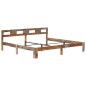 vidaXL Estructura de cama de madera maciza de sheesham 200x200 cm