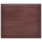 vidaXL Mesita de noche clásica madera maciza caoba marrón 35x30x60 cm vidaXL Mesita de noche clásica madera maciza caoba marrón 35x30x60 cm