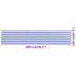vidaXL Toldo para balcón HDPE azul y blanco 120x600 cm vidaXL Toldo para balcón HDPE azul y blanco 120x600 cm